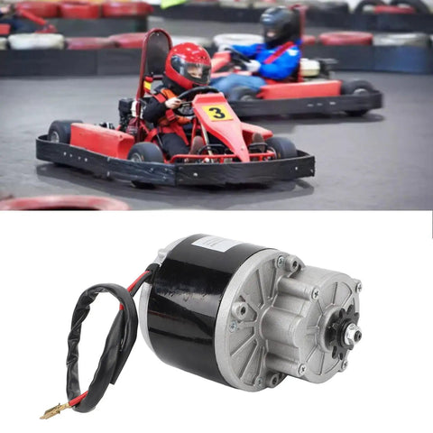 24V 1000W Electric Motor With Gear Reduction For Tricycles And Go Karts Easy Install Quiet Operation Aluminum Housing Copper Rotor Powerful Magnets Torque Monster Performance, for go-karts