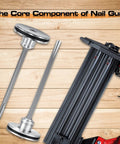 Five Pack Piston Driver Replacement For NR83A NR83A2 Framing Nailer displayed with nail gun components