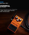 Legendary Guitar Distortion Pedal With Hard Edged Attack And Smooth Sustain Wide Tone Range For Rock Blues And Metal