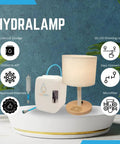 All In One Hydration Lamp With Built In 4L Mini Fridge And 3L Water Reservoir For Bedside Desk LED Lamp With Cold Water Dispenser