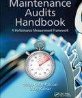 Maintenance Audits Handbook A Hands On No Nonsense Guide To Maintenance Metrics KPIs And Audit Playbook For Boosting Uptime Reliability And Cost Savings In Real World Operations book cover with stopwatch