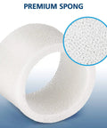 Close-up of premium sponge texture from 30 Pack Top Fill Humidifier Replacement Filters That Fit Classic 160 150 200S 300 300S LV600S OasisMist