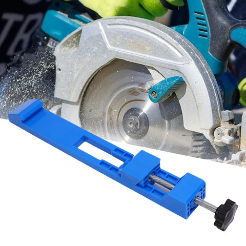 Zjchao Adjustable Circular Saw Milling Positioning Clamp With 145 To 207 Mm Locking Range and AbS Lightweight Base for woodworking