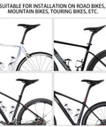 Ultra Lite Carbon Fiber Bike Seat Post 27.2/31.6mm Offset For Road Mountain BMX Ebike installed on various bikes