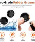 Upgraded Rubber Grommet Kit With Seven Sized Grommets For Wiring And Hole Plugs Automotive Closed Firewall Seals