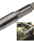 M15x1.5 Oil Drain Plug Thread Repair Tool Kit For Sump, Transmission, And Differential, tap tool shown repairing threads
