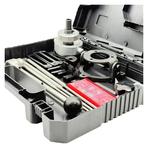 Get Your Engine Back On Track With This Azaxcq QM18 65mm Cylinder Head Valve Seat Reamer Kit in black case