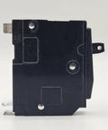 Side view of a QO120 20 Amp Circuit Breaker Pack Ten Units 1 Pole 120 Volt UL Listed 10kA AIR Plug In Standard Type