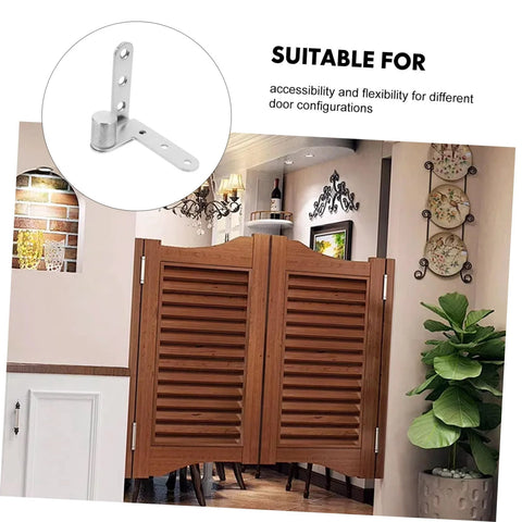 Hidden Door Hinge Set Pro Grade Stainless Steel Pivot Hinges For Concealed Doors And Bookcases Heavy Duty Design