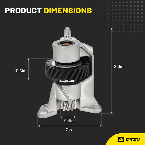 Durable Worm Gear Assembly With Bracket For Universal Mixer Repair Fits Whirlpool KitchenAid Maytag Stand Mixers Replaces 4162100 4162101 4169907 4169941 4170007 4176130 949544 AP6007401 PS734273 PS11740516