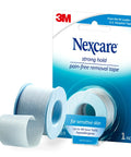 3M Nexcare strong-hold pain-free removal tape for sensitive skin, 1 roll