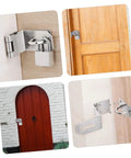 Heavy Duty 4 Inch Stainless Steel Barn Door Latch For Secure Pool Gate And Wooden Fence Install With Rock Solid 90 Degree Hasp Design