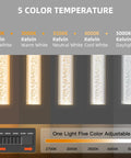 Modern Led Pendant Lights 3 Pack For Kitchen Island Dimmable 5Cct Switchable Color Tone Ceiling Lamp displaying 5 color temperatures