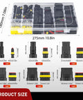Extensive 1 2 3 4 5 6 Pin Electrical Connector Set Waterproof Quick Connect Plugs for Car Truck Motorcycle Boat Marine