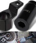 19mm Harmonic Balancer Socket And 50mm Crank Pulley Wrench Holder Kit For Honda And Acura Engines Damper Bolt Socket Combo
