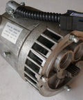 Hella Tough No Nonsense Workhorse Motor Compatible With Heavy Duty Pipe Threaders For Model 300C And 535 Machines shown from the side.