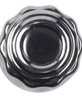 Heavy Duty 40 Micron NPT Hydraulic Tank Breather Cap 2 Pack, top view of aluminum alloy vent filter, sleek design for airtight sealing.