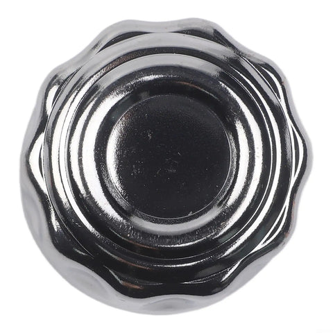 Heavy Duty 40 Micron NPT Hydraulic Tank Breather Cap 2 Pack, top view of aluminum alloy vent filter, sleek design for airtight sealing.