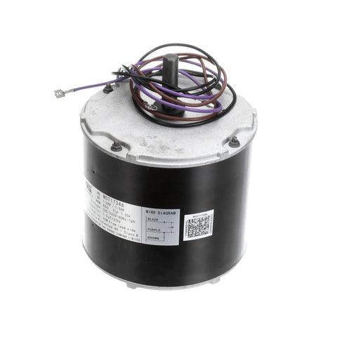 Genuine OEM 1/5 HP Electric Blower Motor For Commercial HVAC Systems Super Tough 48 Frame Housing Straight Up Reliable Drop In Replacement Part