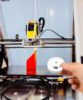 3D printer timing pulley and belt kit, Solid Timing Pulley Wheel Kit With 20 And 60 Teeth For High Speed Gear Ratios Made From Tough Aluminum Alloy Perfect For Model Machines And DIY Projects Using A Standard 6mm Belt Width.