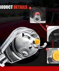 Dude This Sweet Xiloong Chrome Saginaw Power Steering Pump Is The Perfect Fit For Your Classic Gm Chevy Sbc Bbc Or Gmc Big Block 350 With Long Or Short Water Pump And It Works Like A Charm On Almost Any 1966 To 1974 Era Engine Setup Guaranteed. chrome steering pump with fittings, close-up