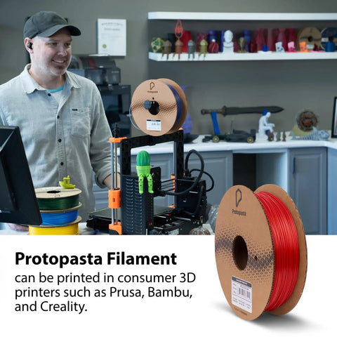 Snag This Candy Apple Metallic Red HT PLA 3D Printer Filament 1.75mm 500G Spool Straight Up Metallic Finish Durable Parts For All Standard FDM Printers Gonna Hit Different