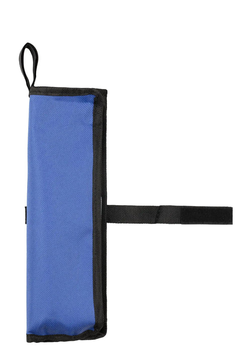 Blue travel pouch for Eight Pack Chainsaw Sharpening File Kit With Round Files 5 32 3 16 7 32 Inch And 6 Inch Flat File