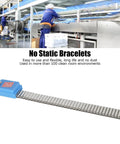 Metal ESD Wrist Strap Cordless Anti Static Wristband Wireless Grounding Bracelet in clean room workshop