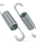 Heavy Duty Tension Spring Replacement For Recliner Sofa And Couch Chairs Quick Homebody Fix 4-5/8 Inch Springs in silver metal finish.