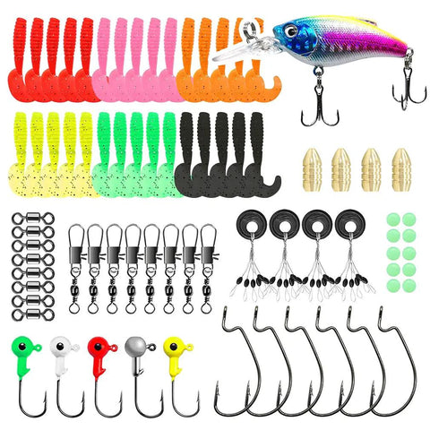 Kids Fishing Rod Set 1.5M Telescopic Pole With Reel, Line And Tackle Kit, assorted colorful fishing tackle components