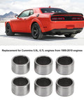 Cylinder Head Dowel Pin For 5.9L And 6.7L Engines, High Temperature Leak Proof Alignment Pin, Ultra High Precision Replacement Part, 1989 To 2019 Models, OE 3902343 Compatible, six metal dowel pins visible.