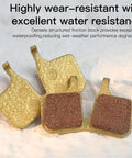 Top Grade Semi Metal Resin Brake Pads Designed For Four Piston Hydraulic Disc Rotors showing wear-resistant design with waterproof surface.