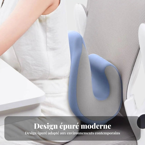 Neck Pillow For Office And Gaming Chair With Secure C Shaped Clamp Headrest Cushion For Neck Support Pressure Relief Desk Nap Pillow