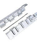 Heavy Duty 8 Inch Pallet Collar Hinges 8 Pack Slick Folding Rack Links For Stackable Raised Garden Boxes Removable Pet Fence Panels And No Sweat Garage Workshop Tool Storage Setup, durable metal clips and pin.