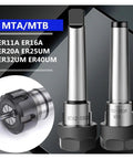 1pc CNC Lathe Threaded Spring MTB2 MTB3 MTB4 Milling Tool Vibration Dampener with MTA2 ER20 and MTB2 ER20 connection features.