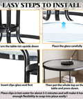 Step-by-step guide to install 16 Pack Table Rim Clips For Glass And Acrylic Tabletops Nylon White Clips One And One Quarter Inch By Thirteen Sixteenths Inch Patio Furniture Clips For No Fuss Install To Help Support Rims And Keep Tops Steady