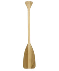 2.5 Foot Wooden Canoe Paddle With Ergonomic Grip And Premium Wood Construction Varnished Protective Finish For Durability