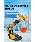 Heavy Duty Vacuum Glass Lifter With Powerful Electric Suction Grippers For No Sweat Large Panel Install And Commercial Job Site Handling Gear quick setup with robotic arm and suction cups for glass panel handling.