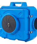 Workhorse 500 CFM HEPA Air Purifier And Negative Air Scrubber in blue rotomolded plastic with side ventilation and handle.
