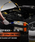 Ditch The Grease Monkey Grind With This 6.5L Manual Oil Extractor Pump Fluid Evacuator and Hand Pump Vacuum Siphon in use