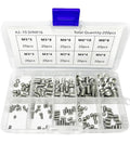 Box of Dope Hex Screws Kit With 304 Stainless Steel Internal Drive Cup Point Headless Set Screws, 800 pieces organized.