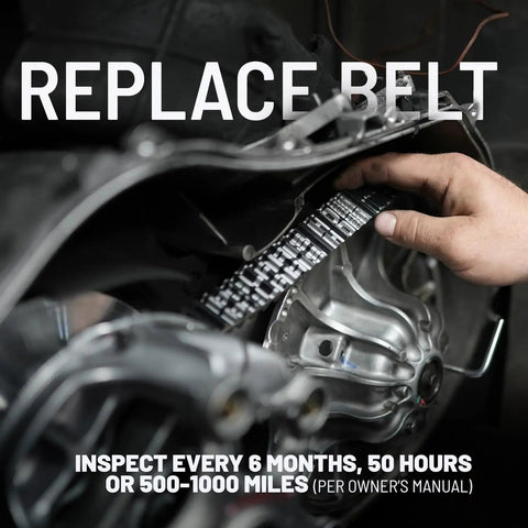 RZR Drive Belt For Specific Models Genuine OEM Part 3211226 installation in CVT transmission system