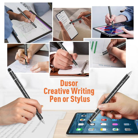 "Dope Multifunction Fidget Pen Gift For Men And Women Graduation Gift For Him Or Her LED Light Ruler Touchscreen Pen DIY Toy Gadget For Dad Husband Brother Boyfriend Son Teens used on devices and paper"