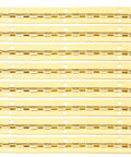 Heavy Duty Iron Piano Hinges Set Eight Pcs With Pre Drilled Holes And Rounded Edges For Storage Boxes And Mailboxes Finely Polished Golden