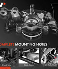 Front Right Steering Knuckle and Wheel Bearing Hub Assembly for Toyota Corolla 2009-2018 and Matrix 2009-2014 with mounting holes