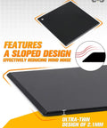 Magnetic Roof Mount Pads Kit for Cars, Trucks and SUVs, Heavy Duty Aluminum Roof Ready, sloped design reduces wind noise.