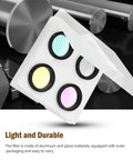 LRGB 1.25 Inch Filter Set For Monochrome CCD Cameras With Luminance Red Green Blue Filters And UV IR Blocking in case
