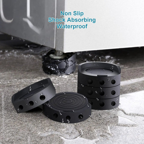 4 Pack Height Adjustable Furniture Feet Pads Set Made From Plastic Resin Fiber With TPU Glue For Strong Load Bearing And Anti Vibration