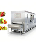 Built Tough IQF Tunnel Freezer With Integrated Conveyor Belt For Lightning Fast Blast Chilling Of Meat Seafood And Produce On Busy Production Lines, stainless steel design.