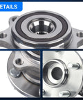 Rear Wheel Hub And Bearing Assembly 512293 For Subaru Outback Legacy 2005 Through 2009 With 5 Lugs ABS Rear Axle
